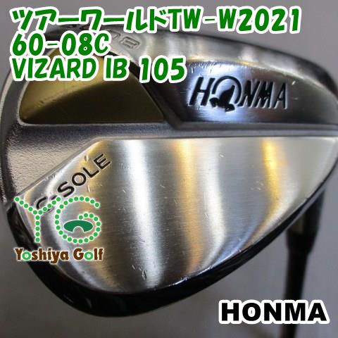 ウェッジ ホンマ ツアーワールドTW-W2021 60-08C|VIZARD IB 105|Wedge|60 125232
