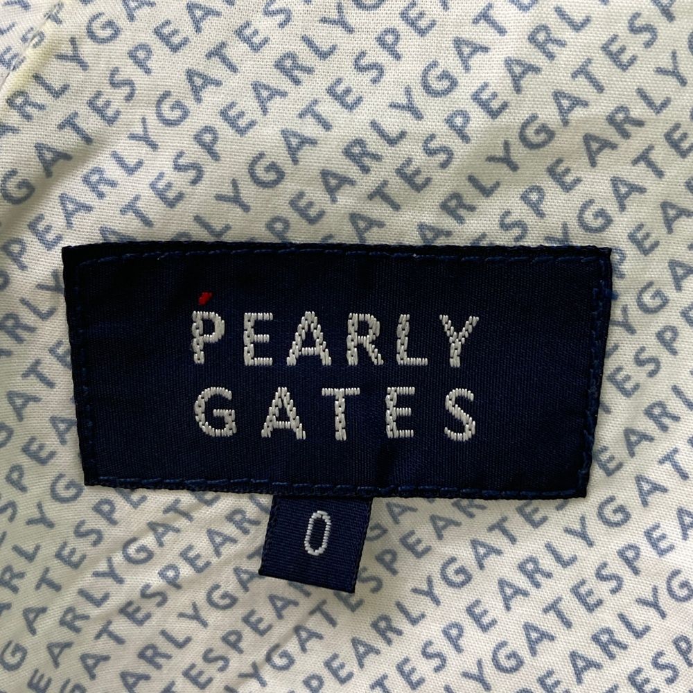 サイズ：0 PEARLY GATES パーリーゲイツ  ロングパンツ ニコちゃん  グレー系 [240101499015] ゴルフウェア レディース ストスト サイズ：0 PEARLY GATES パーリーゲイツ ロングパンツ ニコ