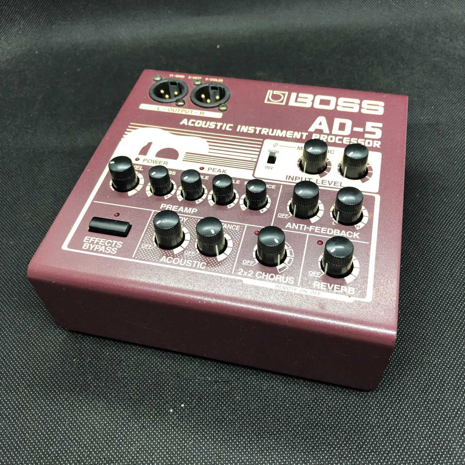 BOSS AD-5 Acoustic Instrument Processor f146 BOSS AD-5