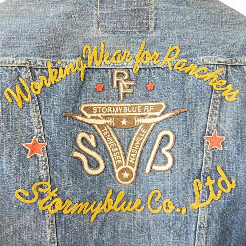 フェローズ PHERROWS PHERROW'S ストーミーブルー デニムジャケット G