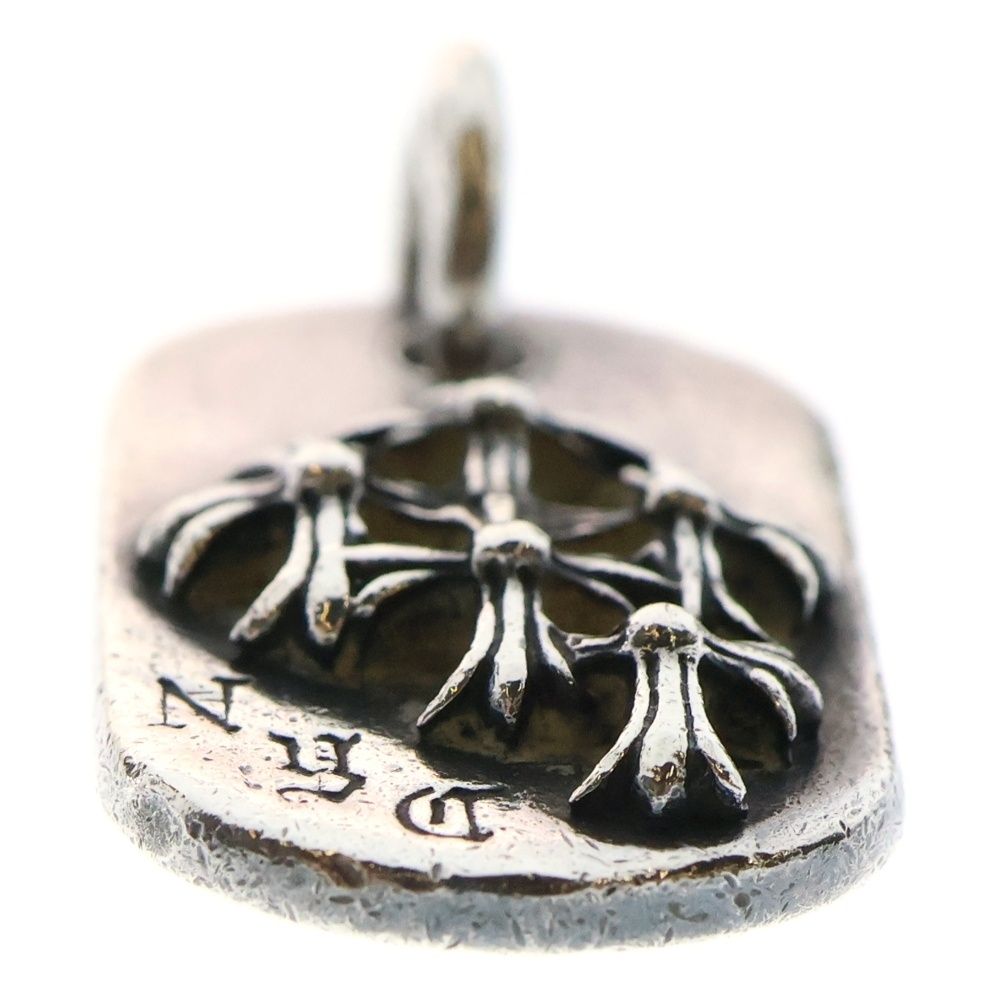 クロムハーツ レイズドドッグタグ NYC限定チャーム シルバーネックレス Chrome Hearts - クロムハーツ RAISED DOGTAG/レイズド