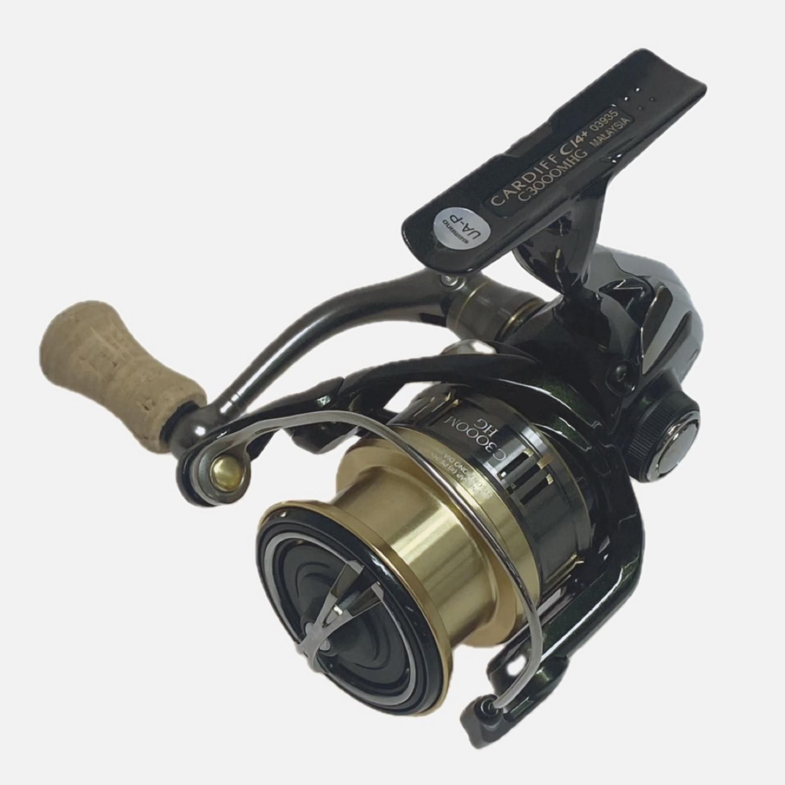 §§SHIMANO シマノ 8カーディフCI4+ C3000MHG 程度B 03935 スピニングリール