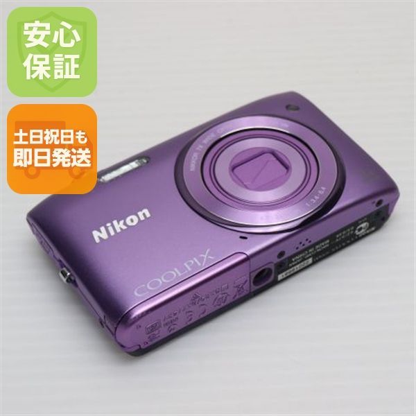 超美品 COOLPIX S3500 オーキッドパープル 即日発送 デジカメ