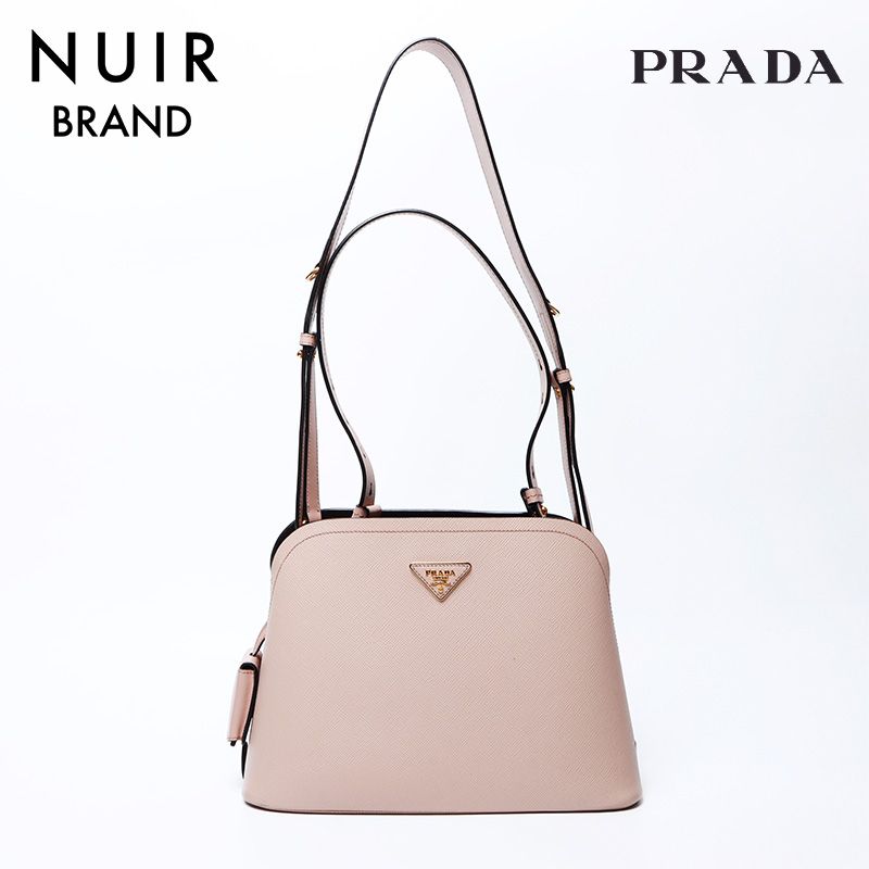 【美品】PRADA プラダ ノベルティ 三角 レザー ショルダーバッグ 箱付き 2130648084.jpg?1722327860