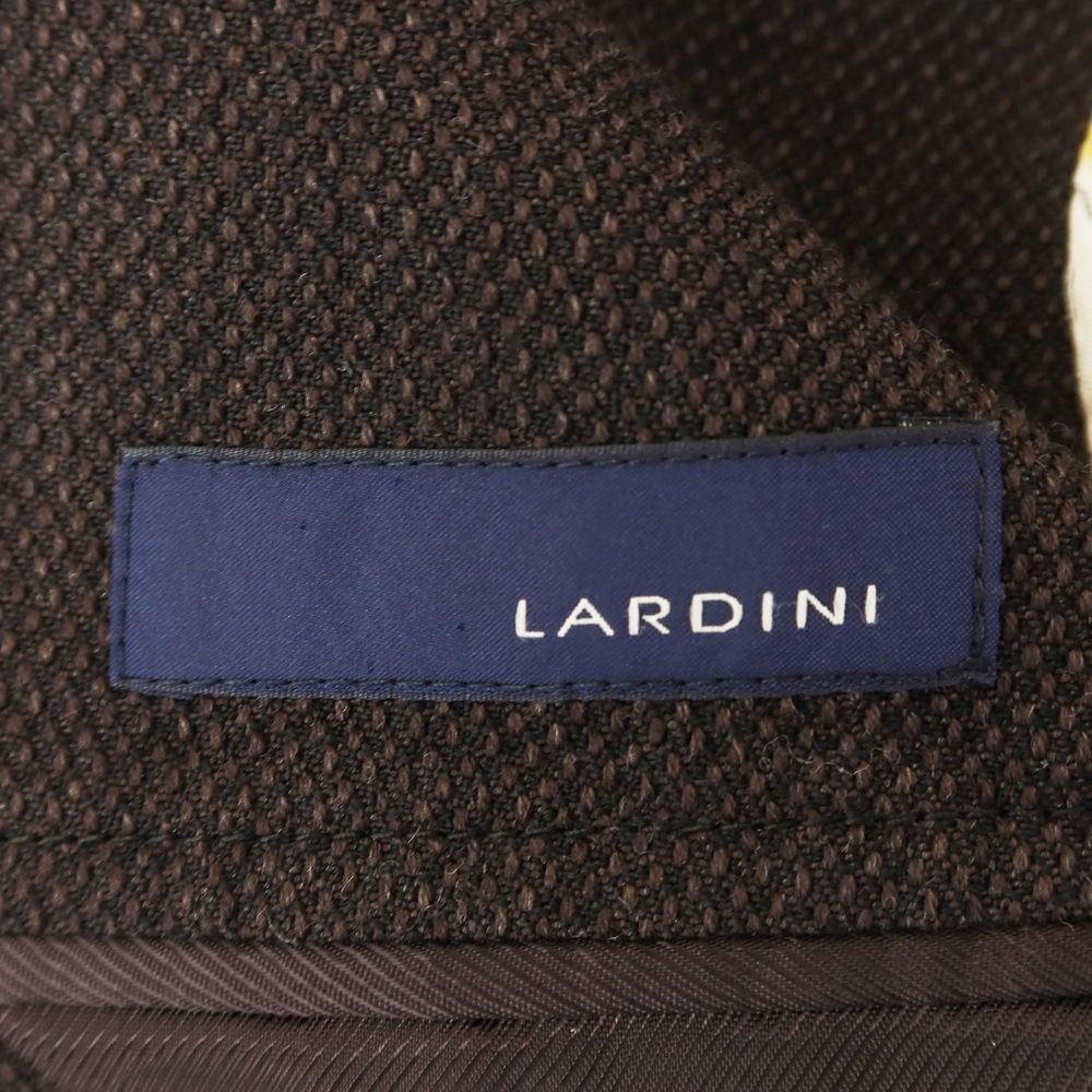 中古】ラルディーニ LARDINI ウール ダブル テーラードジャケット  