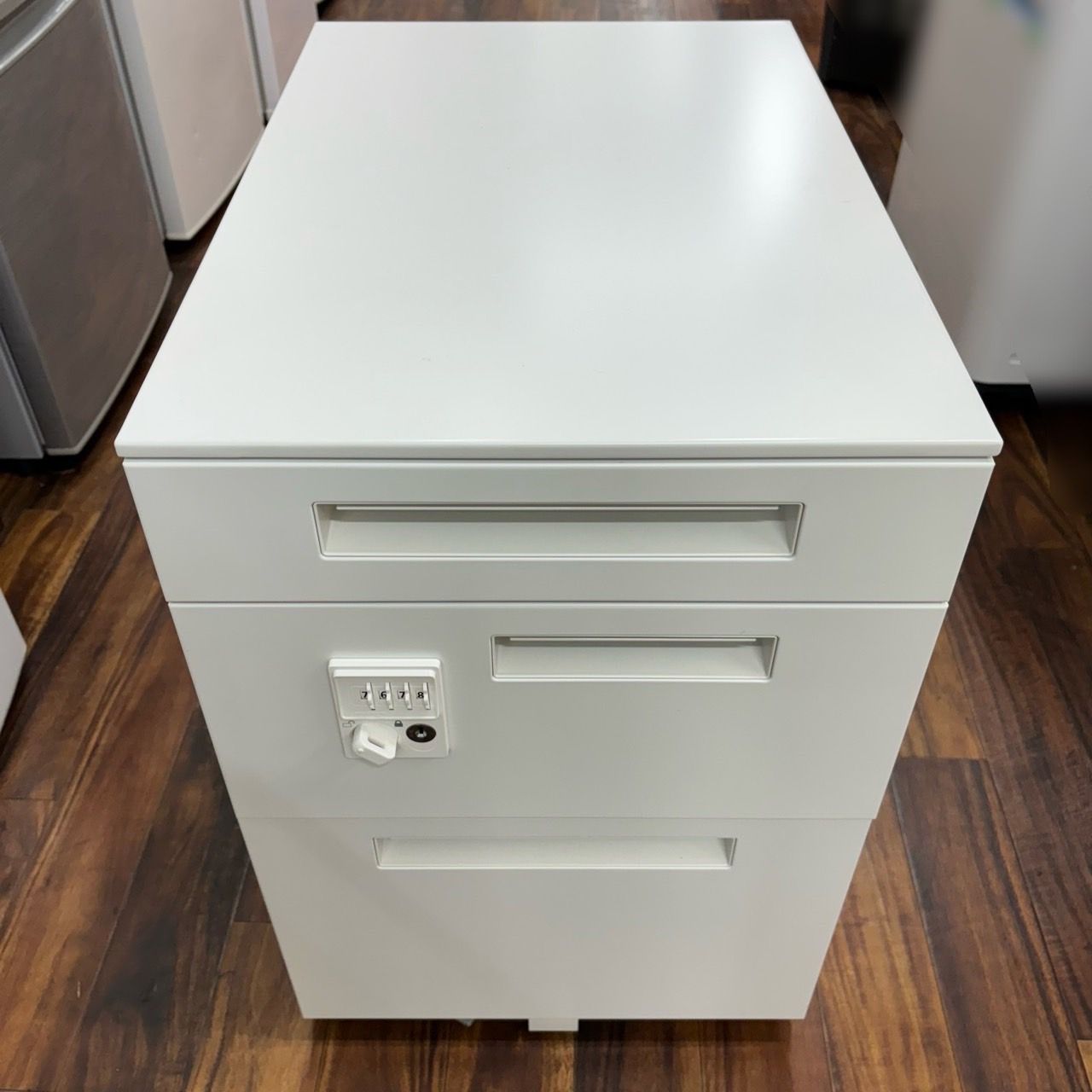 h65352 稲葉製作所 イナバ ダイヤル錠ワゴン Sワゴン 3段