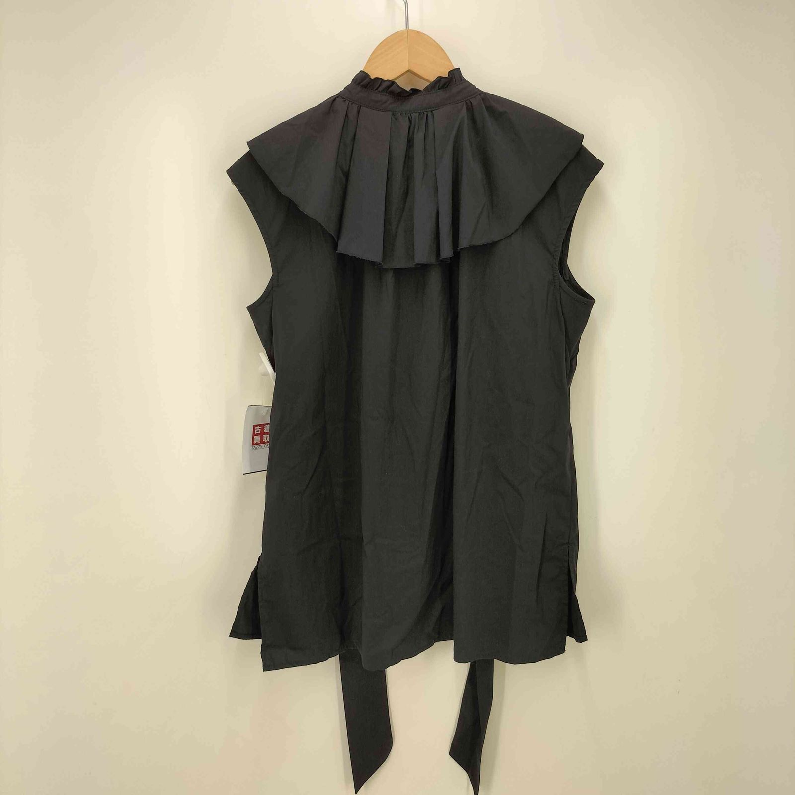 ジャスグリッティー JUSGLITTY 22AW ノースリーブ フリルシャツ