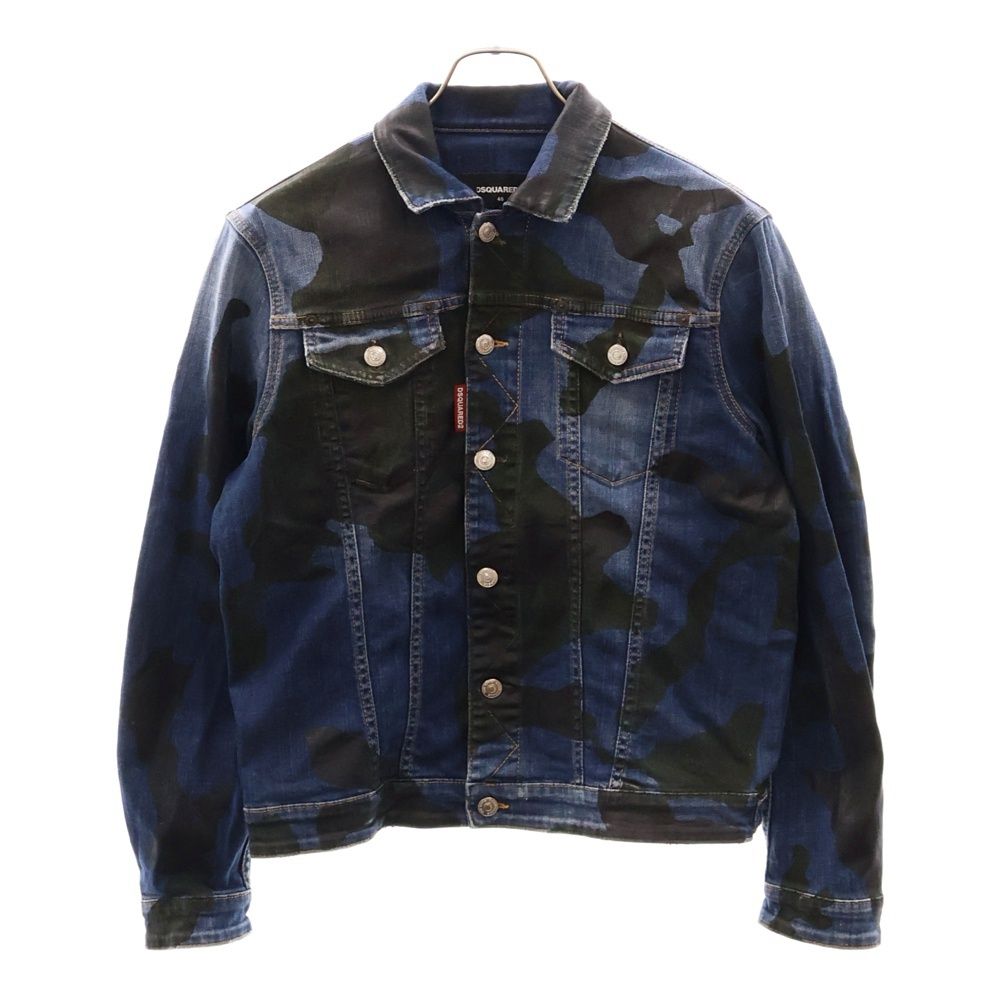 DSQUARED2 (ディースクエアード) 19SS Dan Dean Jacket デニムジャケット インディゴ S74AM0911