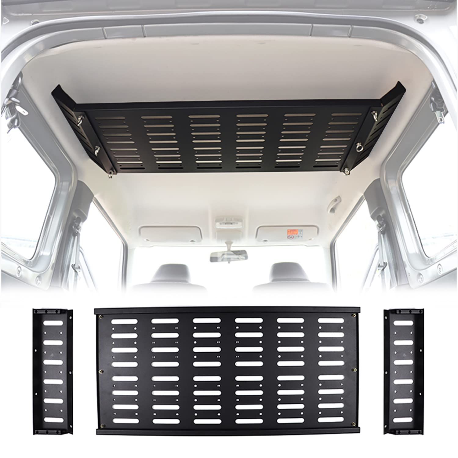 新型スズキジムニー 収納ラック JB64ジムニーシエラJB74 収納トランク拡張棚 トランク収納ブラケット 中拡張ラック 荷物棚 吊り下げ収納 カスタム 内装パーツ アクセサリー