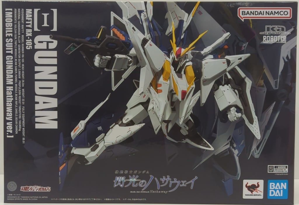BANDAI SPIRITS ROBOT魂 (Ka signature) u003cSIDE MSu003e 機動戦士ガンダム 閃光のハサウェイ RX-105 Ξガンダム(機動戦士ガンダム 閃光のハサウェイVer.)