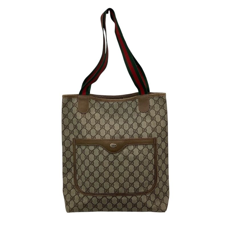 グッチ（GUCCI）PVC シェリーライン GG柄 トートバッグ 39・02