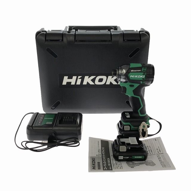 ☆未使用品☆HiKOKI ハイコーキ 10.8V コードレスインパクトドライバー 