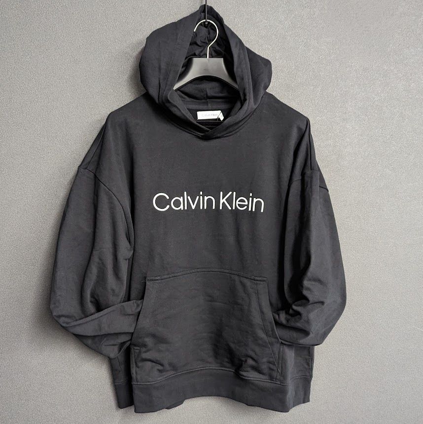 新品】カルバンクライン Calvin Klein スタンダード ロゴ パーカー