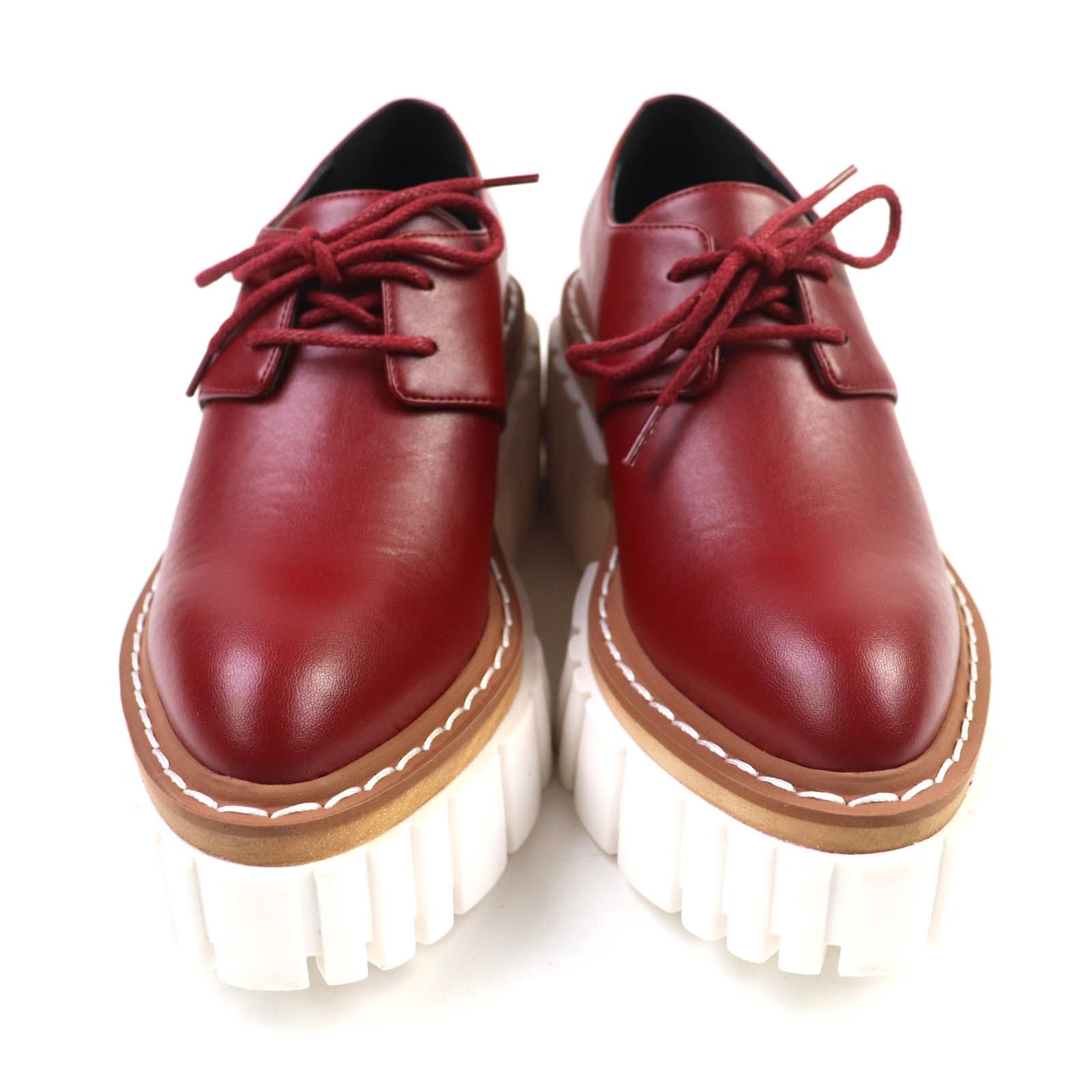 STELLAMcCARTNEY / EMILIE LACEUP/ドレスシューズ/36/BLK/800268 美品☆Stella McCartney ステラマッカートニー 800268 EMILIE LACEUP