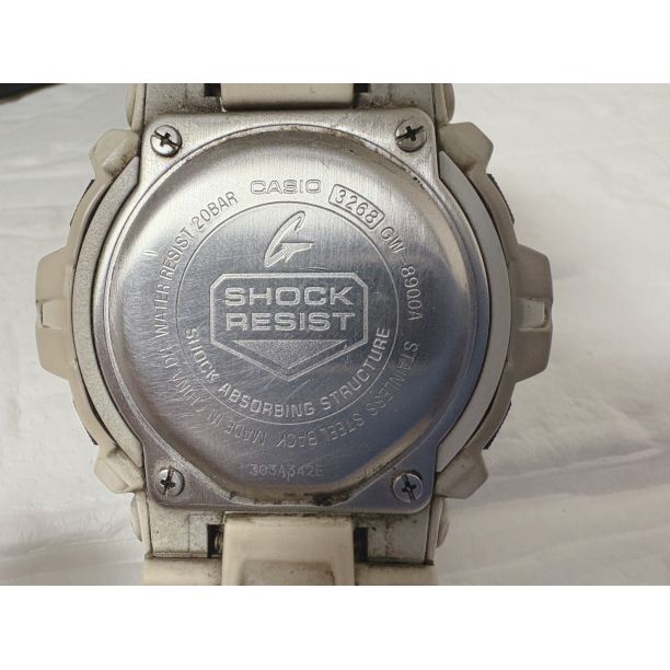 G-SHOCK GW-8900A-7JF ホワイト デジタル腕時計　電波ソーラー Amazon.co.jp: [カシオ] 腕時計 ジーショック 電波ソーラー GW