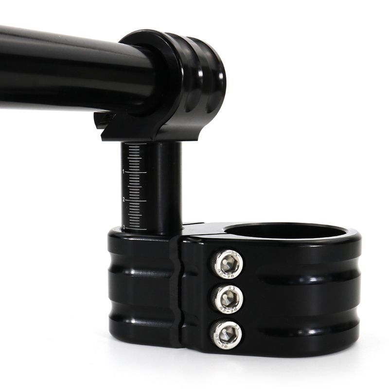 バイク 二輪 55MM マルチクリップ調整式クリップオンハンドルバー BMW R NINET 2014-2020 HP4 2010 2010-2020用 BRIGHTFACE_UK