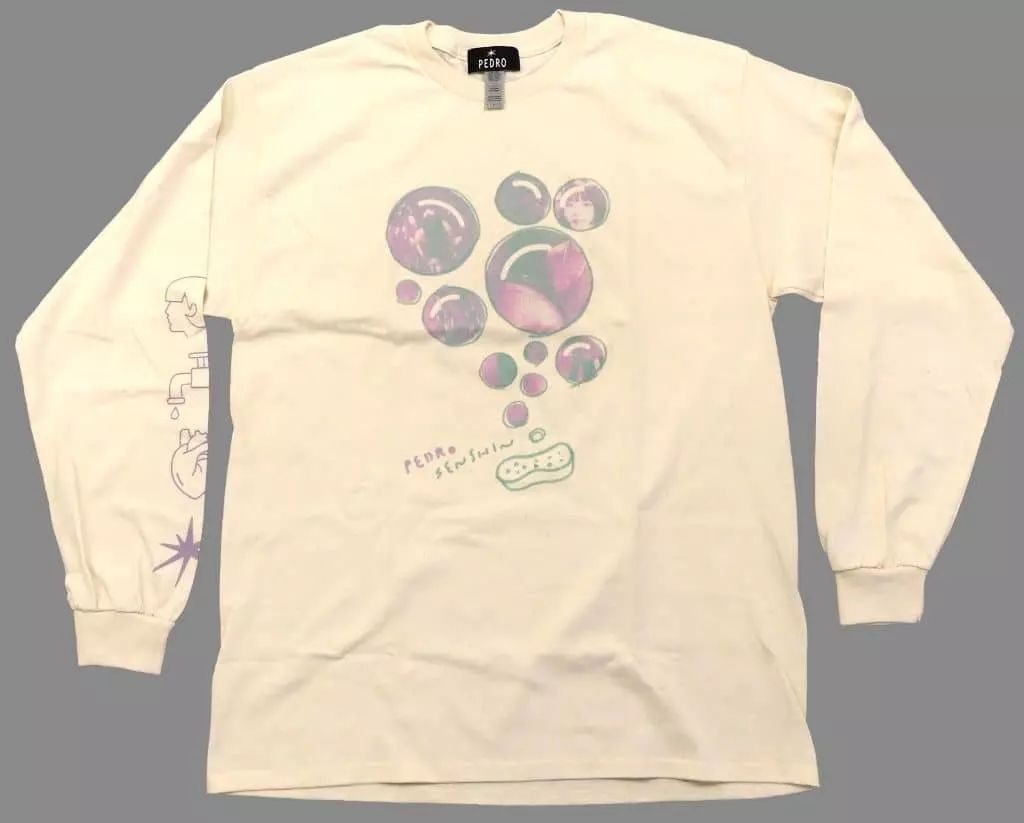 PEDRO アユニ・Ｄ　SNOODY ロングTシャツ ナチュラル　Sサイズ PEDRO アユニ・D SNOODY ロングTシャツ ブラック Sサイズ