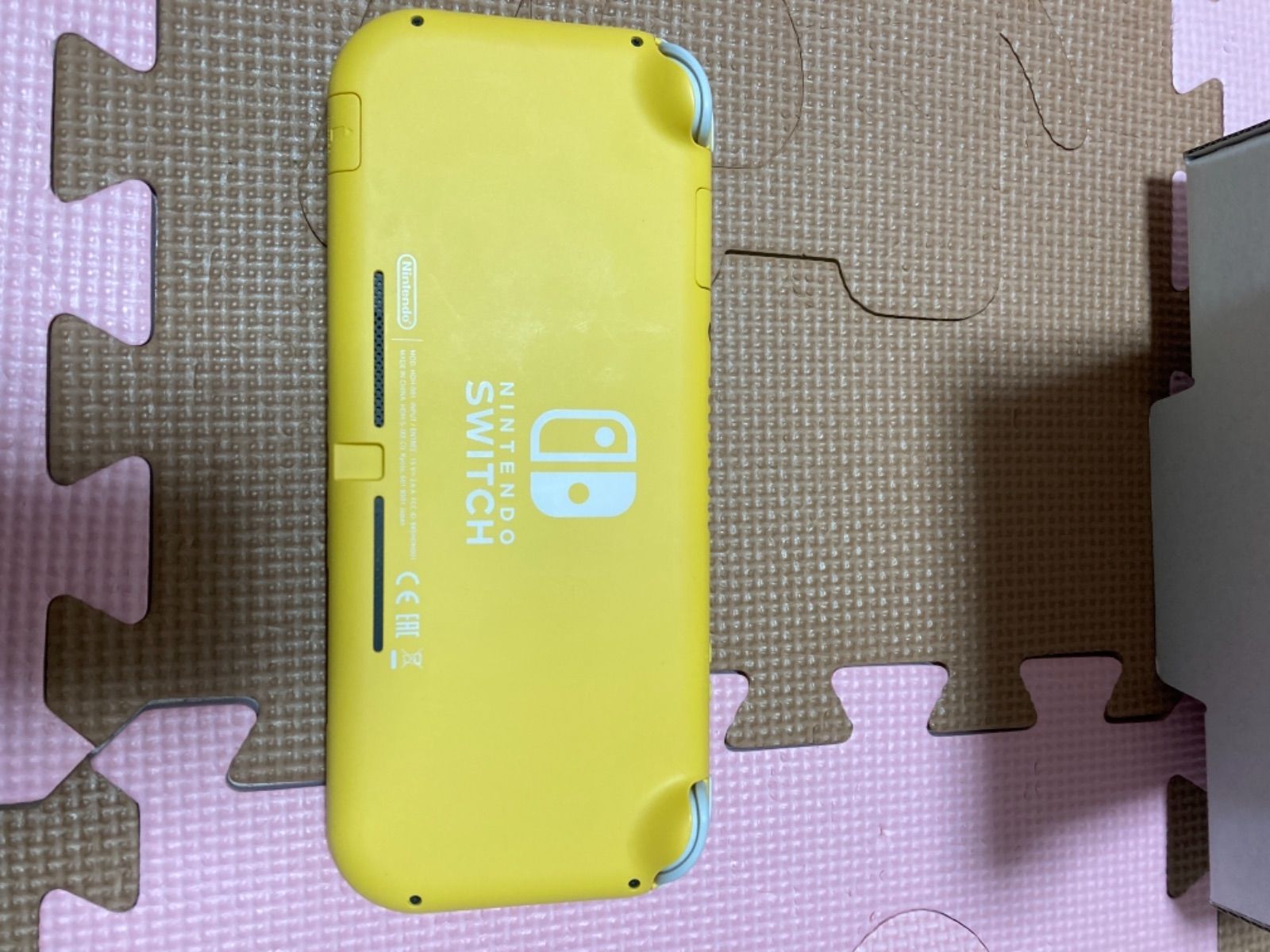 Nintendo switch Lite スイッチ ライト 本体 イエロー 中古 - メルカリ