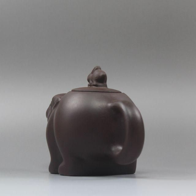 ウサギのツボです 中国古美術 紫砂壺 紫砂壺・紫泥急須・茶壺