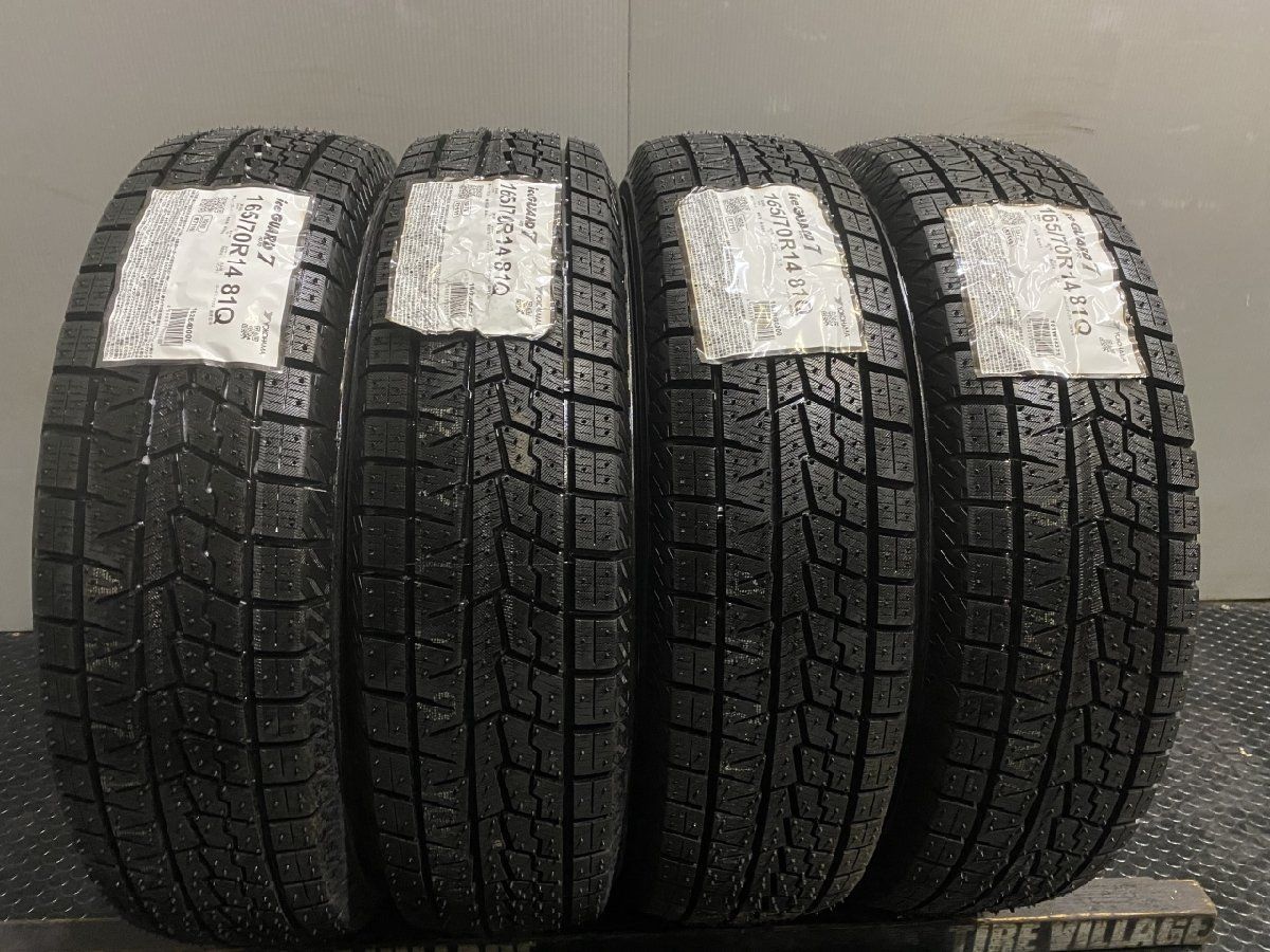 新品 YOKOHAMA ice GUARD iG70 165/70R14 81Q 14インチ スタッドレス 4  