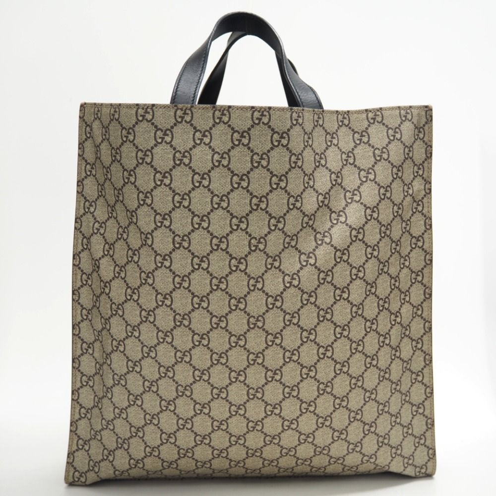GUCCI/グッチ 450950 GGスプリーム ビー PVC ハンドバッグ