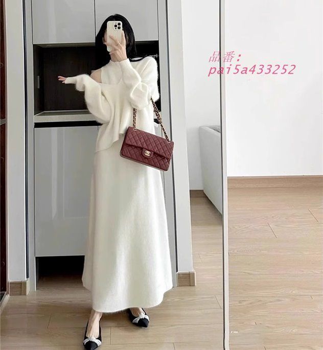 ニットワンピース