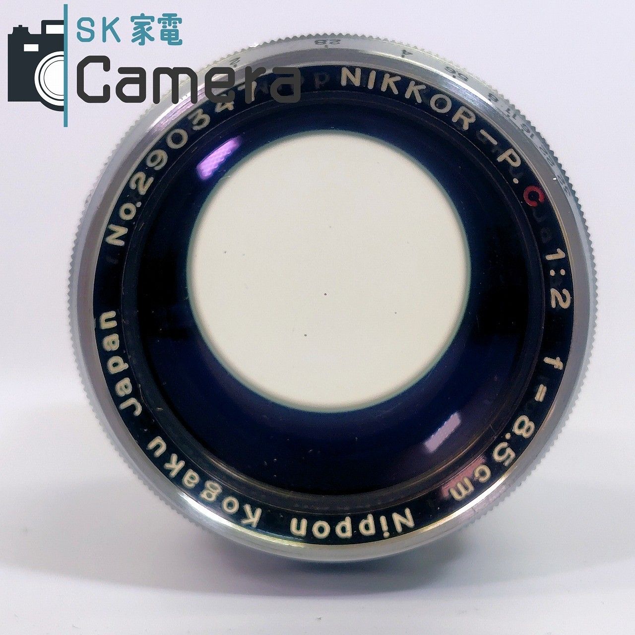 Nikon Kogaku | 85mm 8.5cm Nikkor-P.C 1:2 Nikkor f=8.5cm K) K 