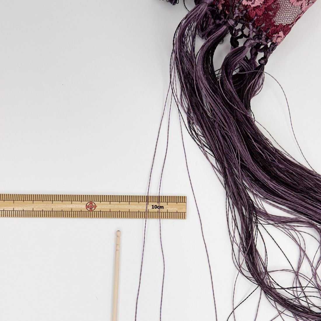 花柄ボルドーレースシージョ cr-52