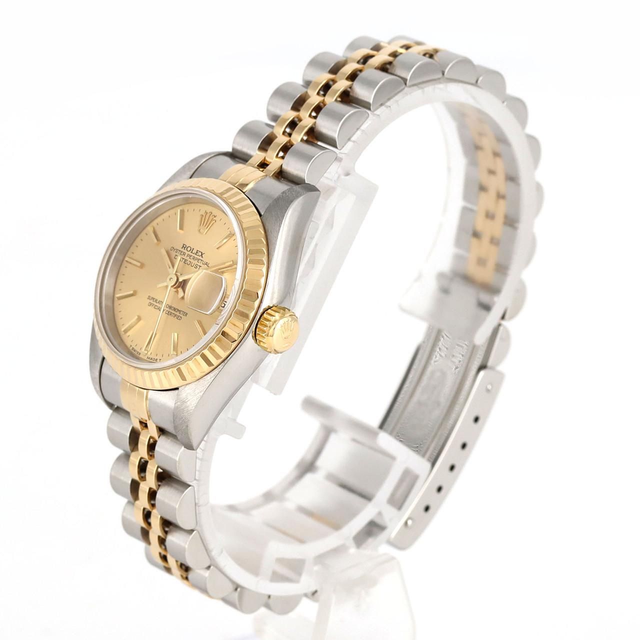 ロレックス デイトジャスト 69173 SSxYG 自動巻 S番 - メルカリ 
