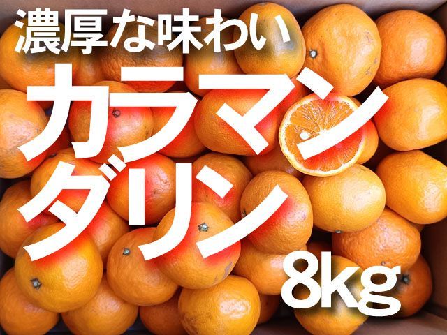 愛媛産 カラマンダリン 小～中玉 約8ｋｇ1箱