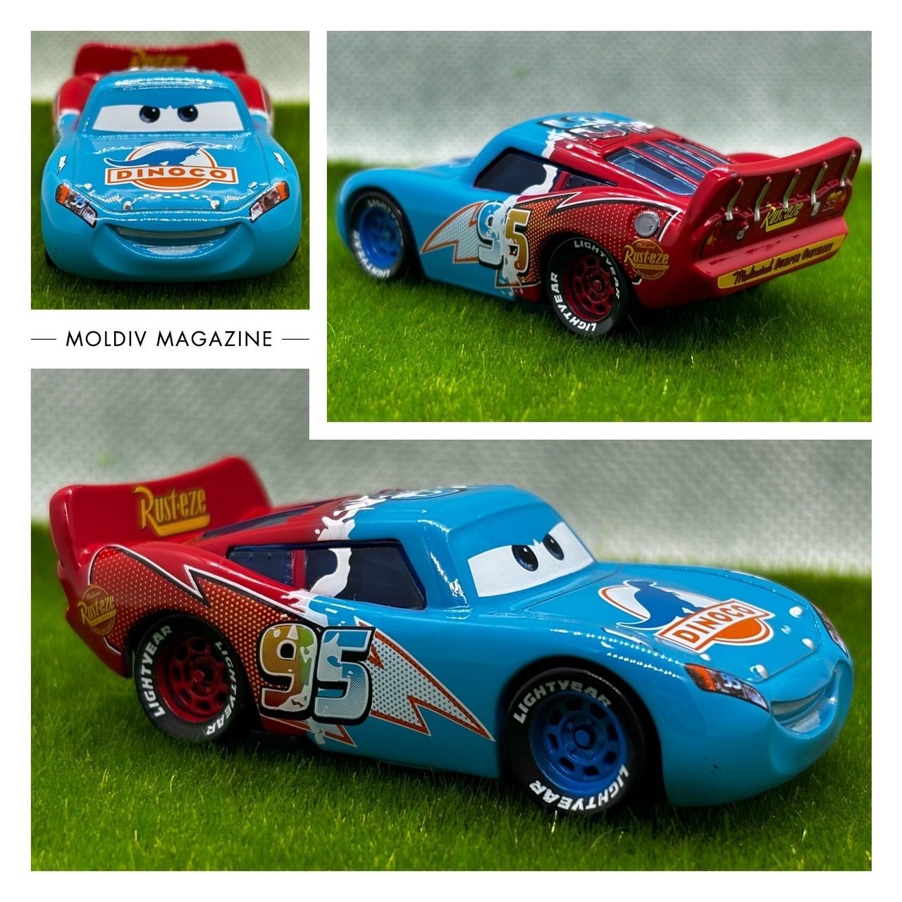 新品】カーズ ライトニングマックイーン ミニカー ラスティーズ仕様