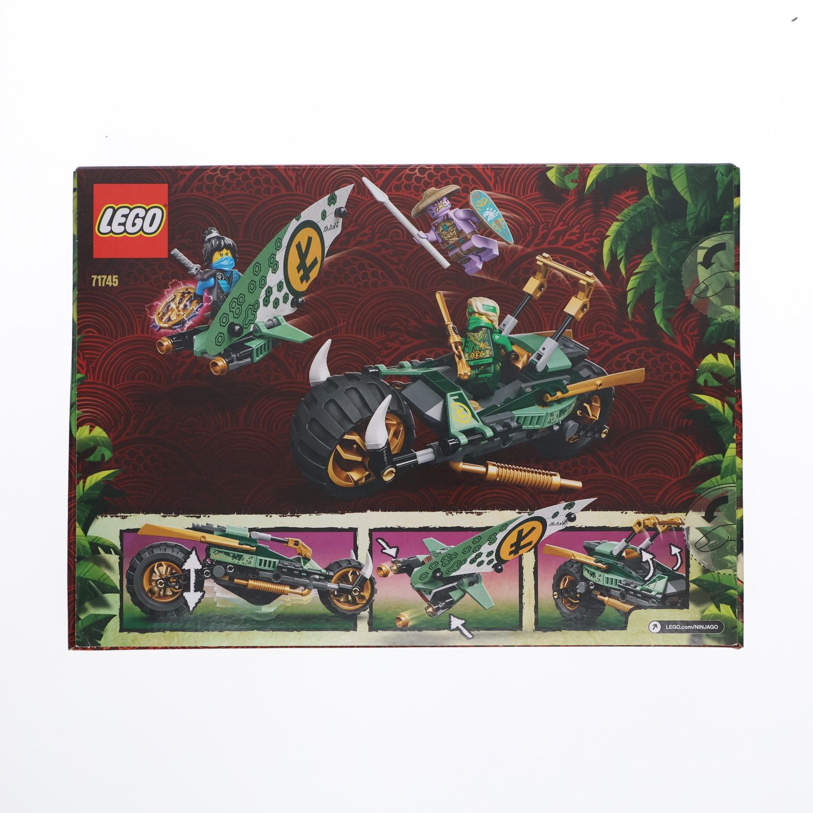 LEGO NINJAGO(レゴ ニンジャゴー) ロイドのジャングルバイク 組立トイ