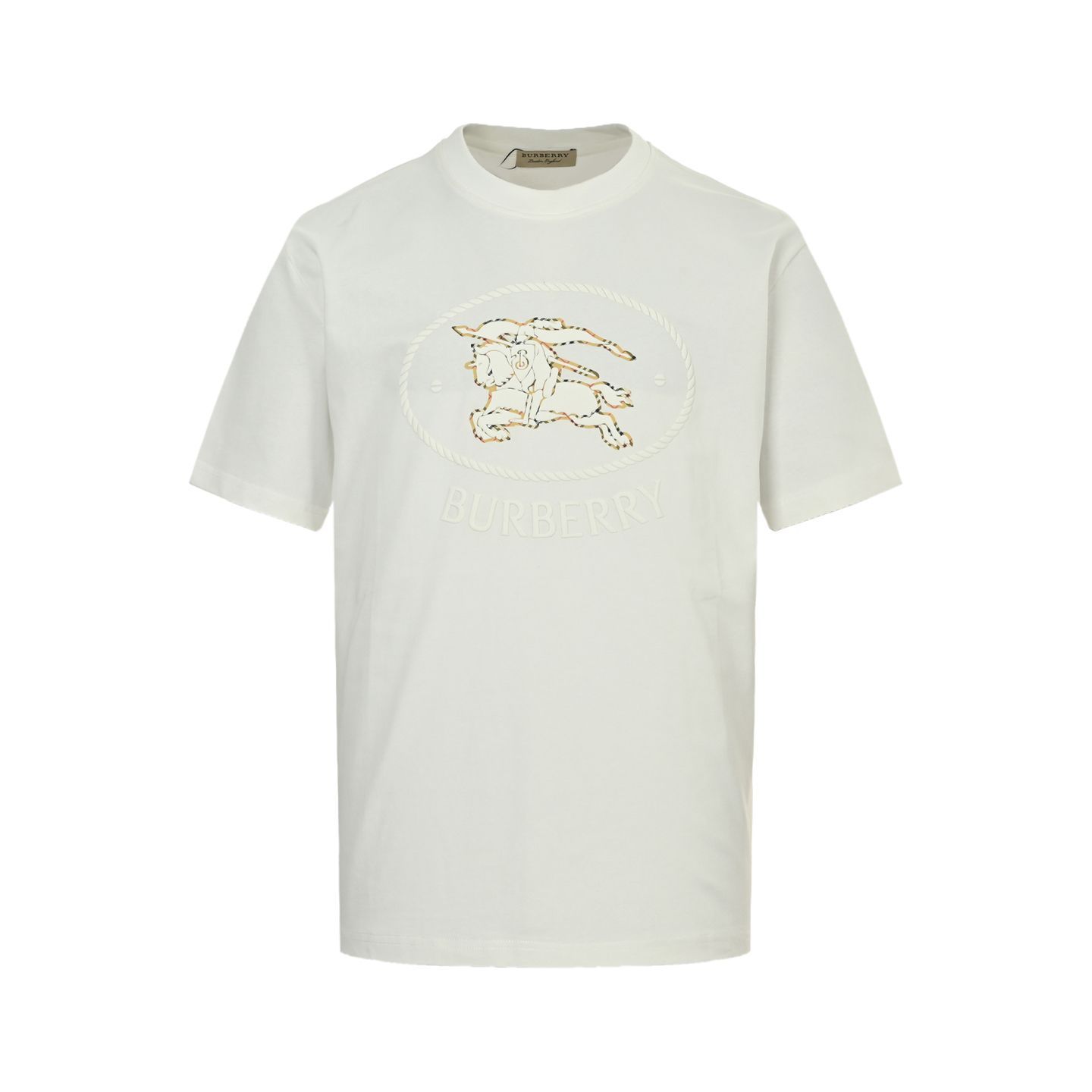 今日 Burberry 25ss 円形戦馬発泡プリント半袖 T