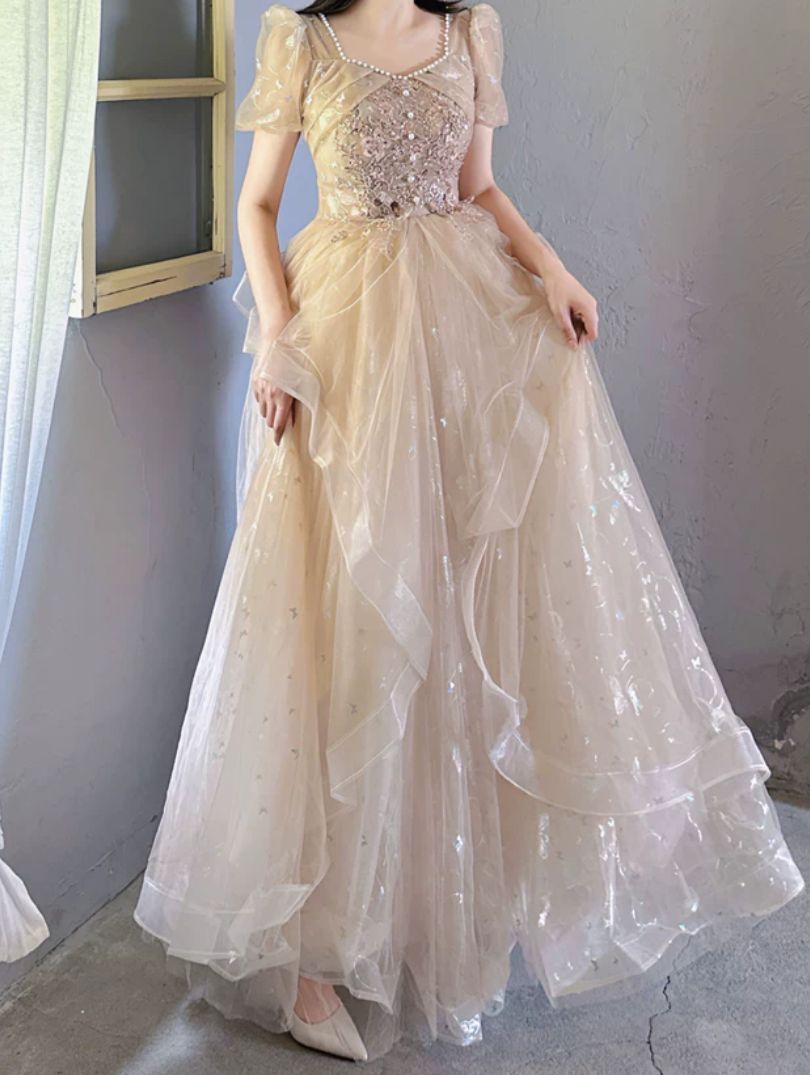 丁寧な パーティードレス お誕生日 ロングドレス 披露宴 ブライズメイド ドレス 卒業式 花嫁 お呼ばれ ドレス 演奏会 結婚式 フォーマル 二次会 ワ 満足保障！