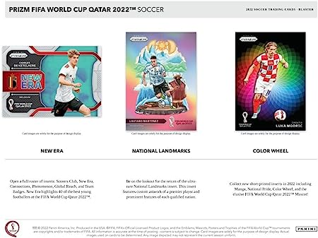 2022 パニーニ FIFAワールドカップ サッカー カード ブラスター