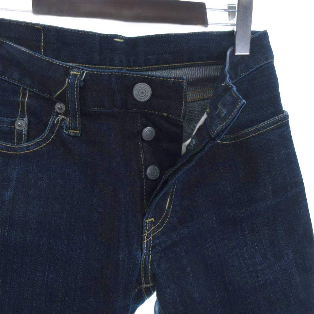 ヒステリックグラマー HYSTERIC GLAMOUR デニム パンツ ジーンズ ボタンフライ スキニー スリム 0234AP01 30 青 ブルー GY99 DECORATOM_COM_BR