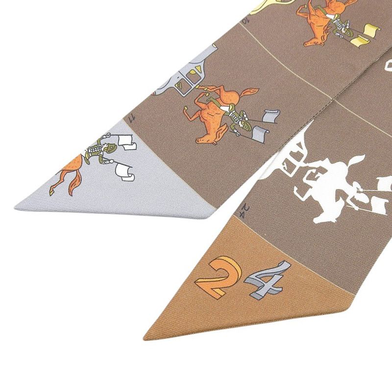 エルメス HERMES PARADE ツイリー エルメス ツイリー HERMES PARADE ネイビー 064150S シルク100