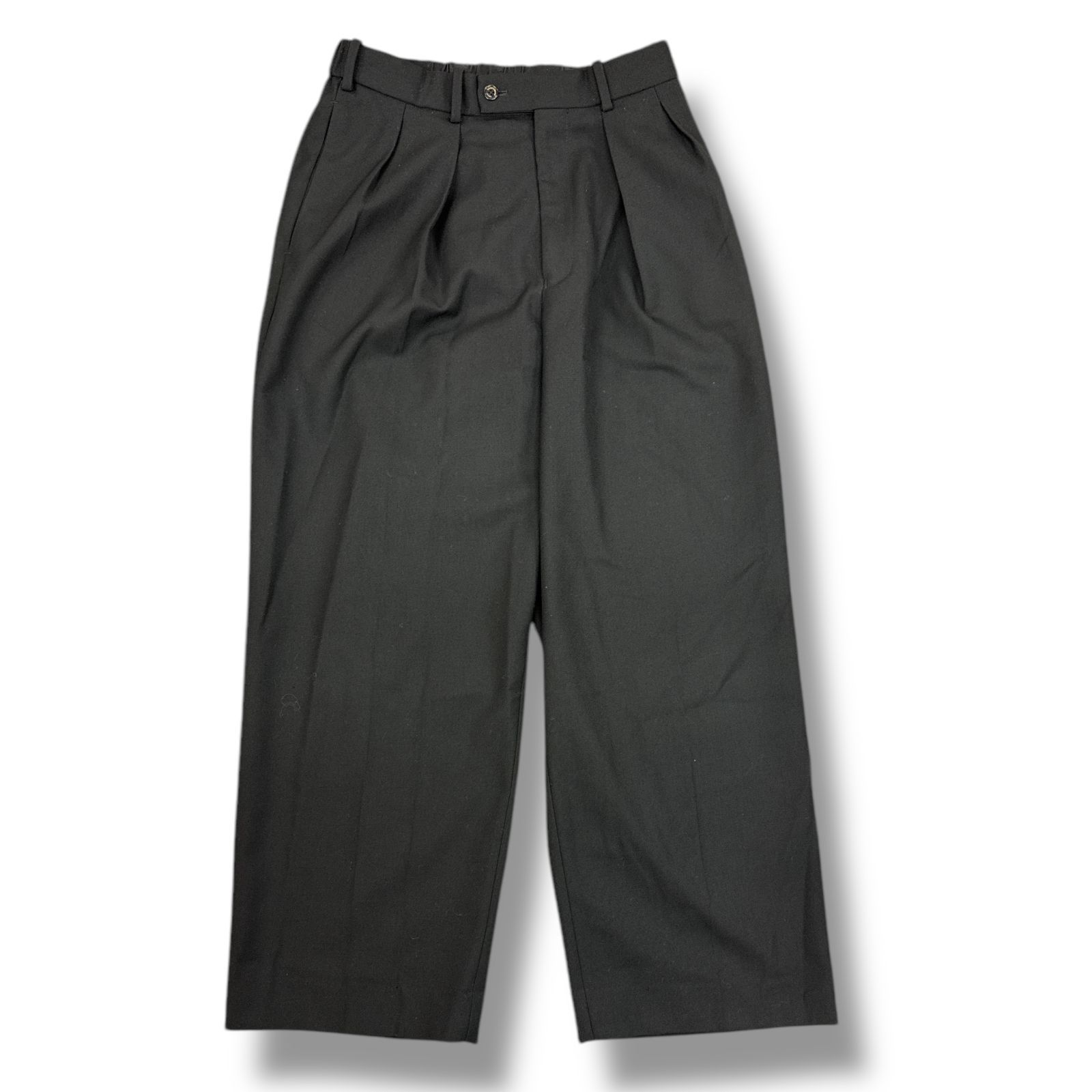 参考上代44000円 MARKAWARE 23AW DOUBLE PLEATED TROUSERS