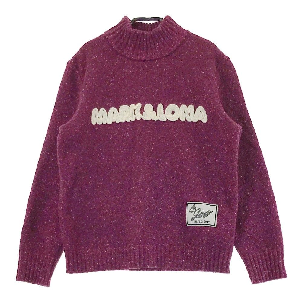 MARK & LONA ピンク 長袖 ハイネック ゴルフウェア 【公式通販】