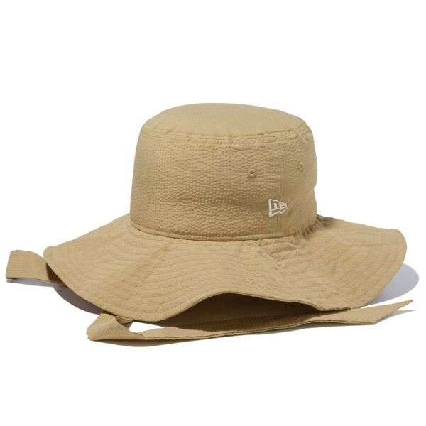 ＜NEW ERA＞別注 ニューエラ ワイドブリム ハット ベージュ　新品 NEW ERA 帽子 ハット 「別注」「NEW ERA」ワイドブリム ハット3