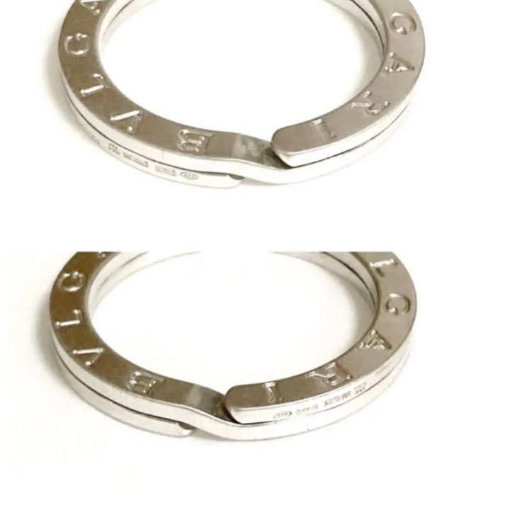 極美品】BVLGARI ブルガリ キーリング シルバー ペンダント