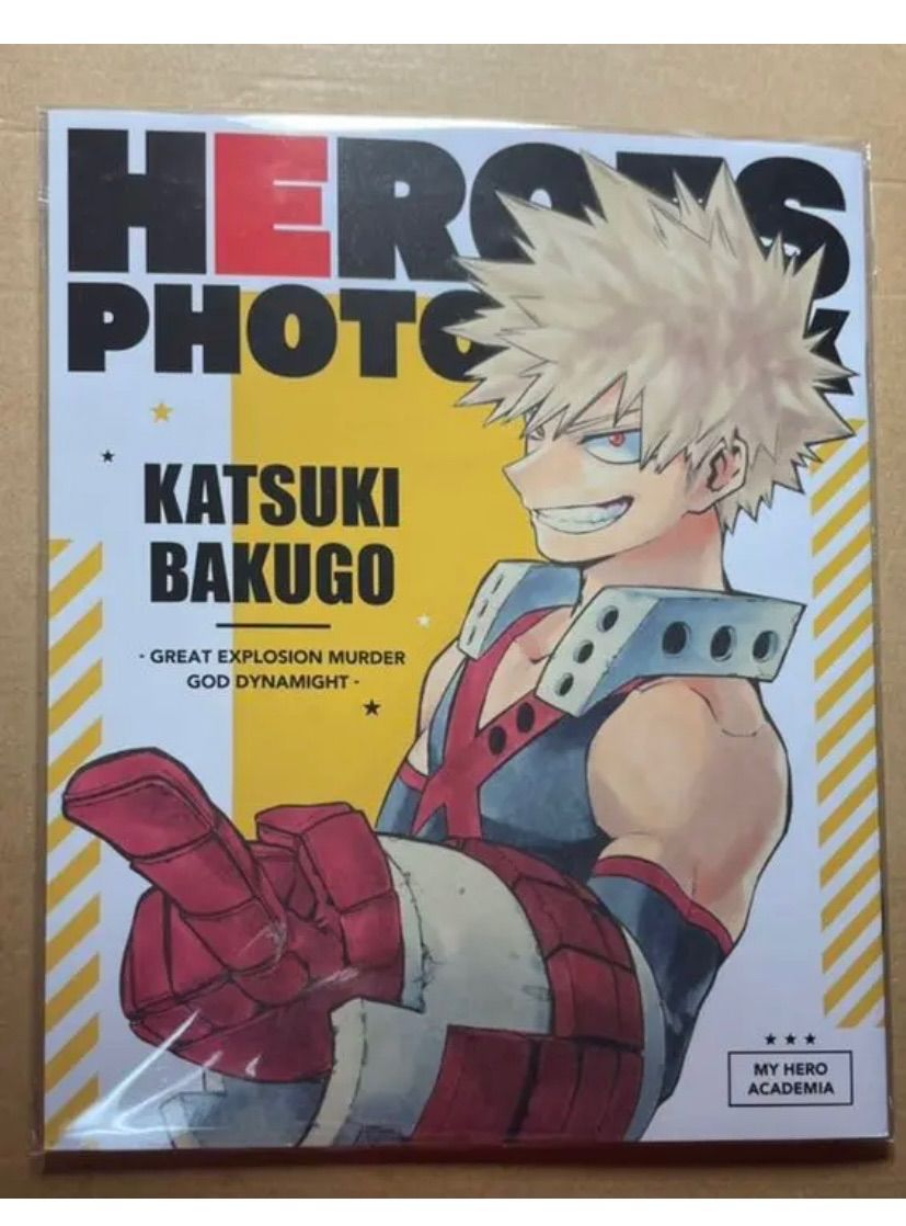 ヒロアカ展 フォトブック 爆豪勝己 - メルカリ