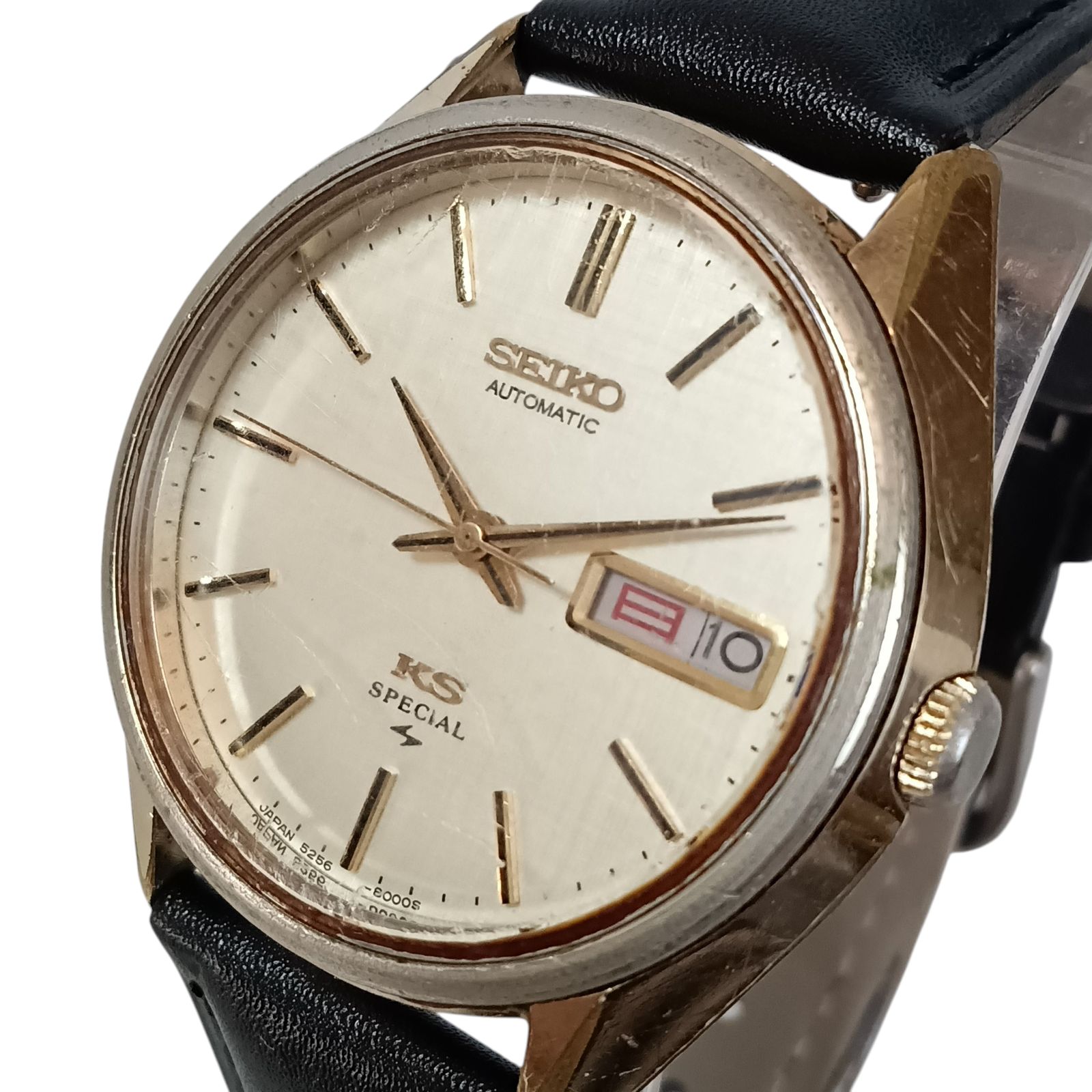 KING SEIKO キングセイコー スペシャル 5256-8010 ゴールド キングセイコー スペシャル 1975年製 Ref.5256-8010 52KS SGP