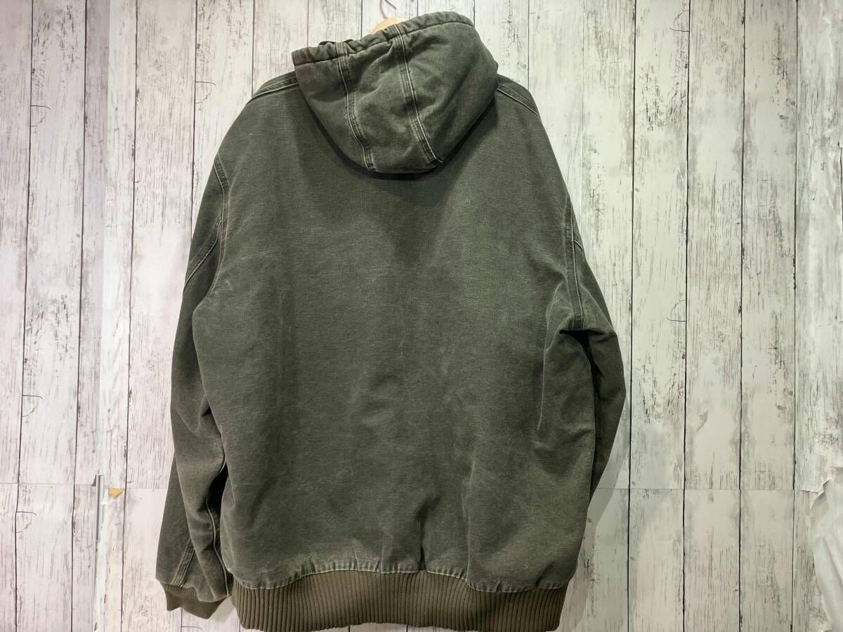 Carhartt カーハート アクティブジャケット ジップアップブルゾン オリーブ XXL