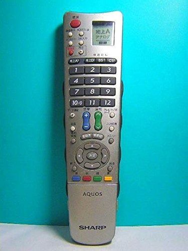 シャープ テレビリモコン GA615WJSA