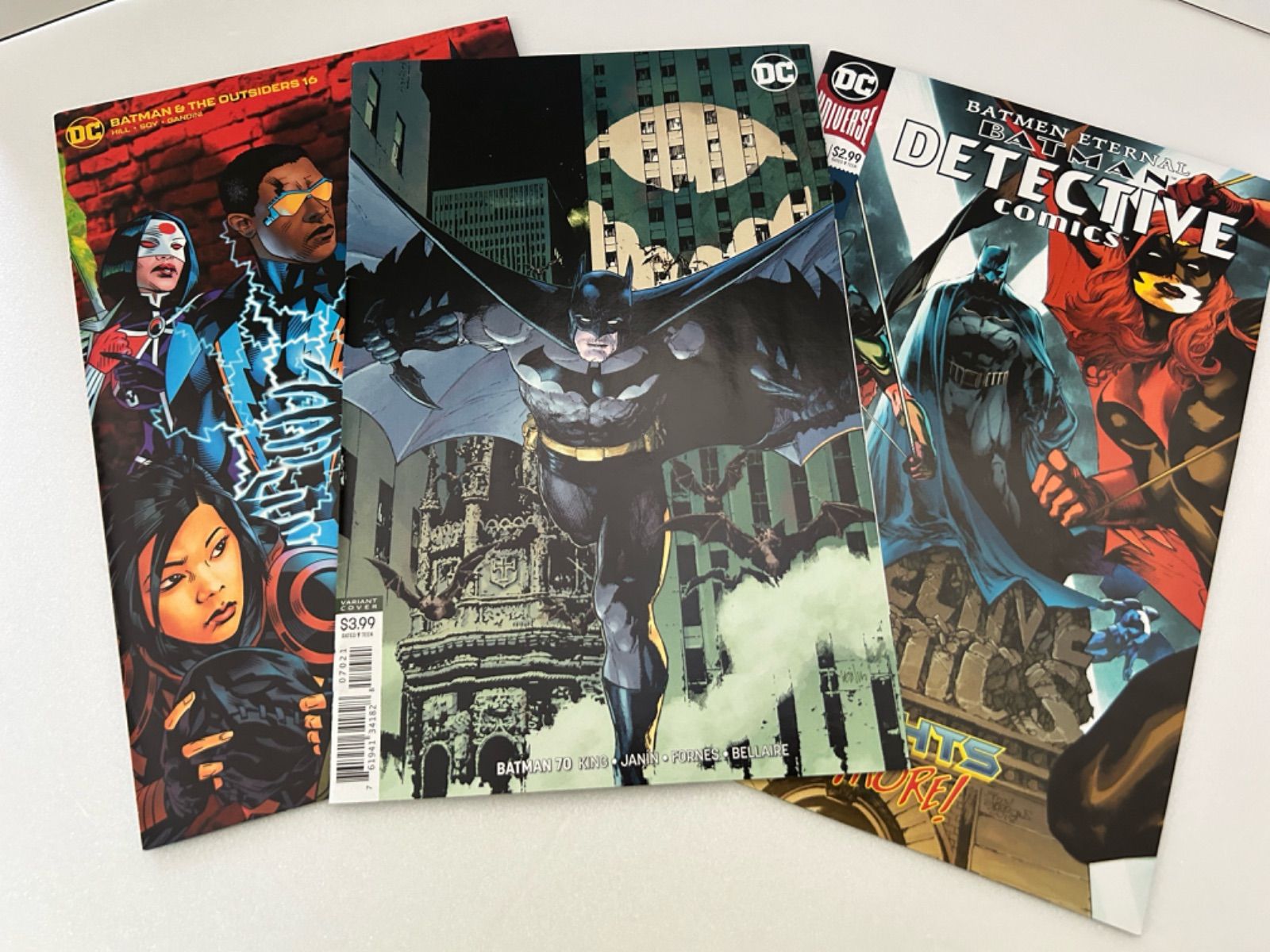 DCコミックス バットマン アメコミリーフ3冊セット バリアントカバー