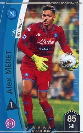 中古】WCCF F20-6 16-R[]：[コード保証無し]アレックス・メレト