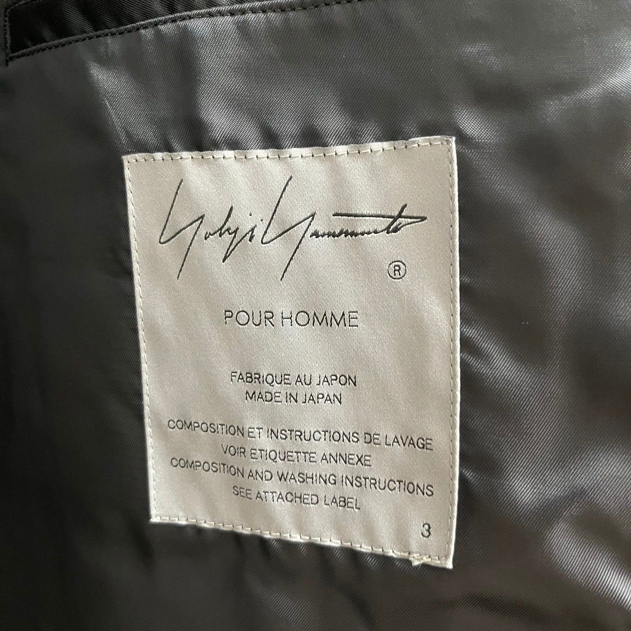 Yohji Yamamoto POUR HOMME ヨウジヤマモトプールオム 23AW WOOL Yohji Yamamoto POUR HOMME ヨウジヤマモトプールオム 23AW WOOL