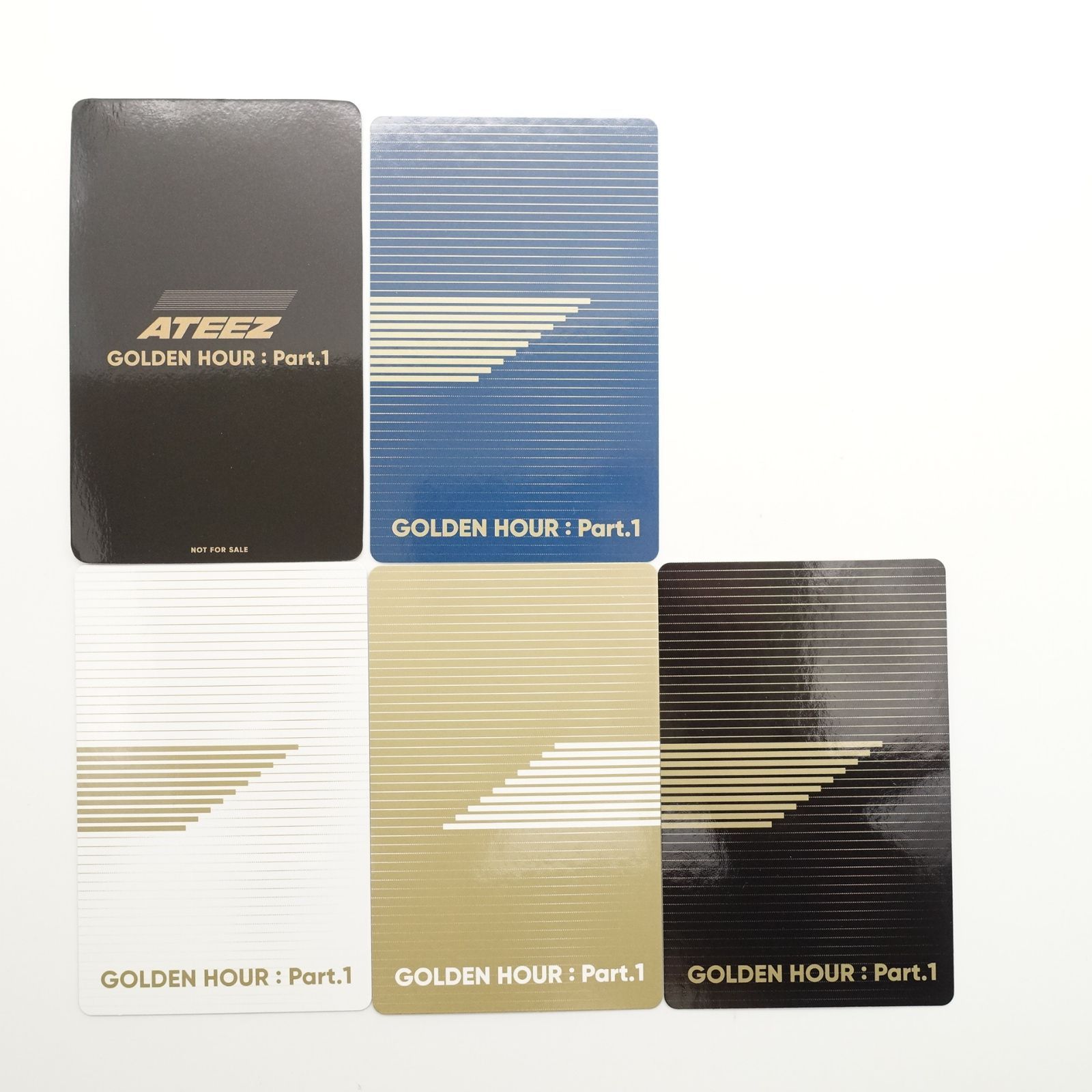 ATEEZ サン GOLDEN HOUR Part.1 ver. トレカ フォト カード SAN