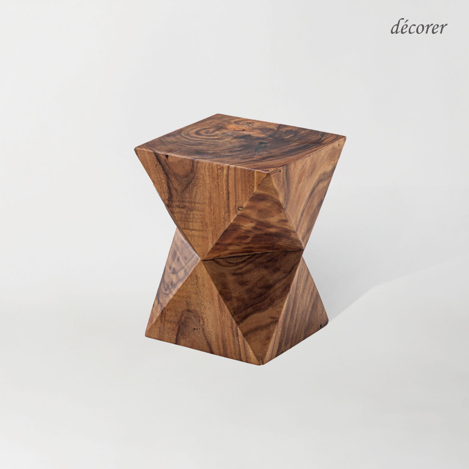 Side table No.W-04 ／ サイドテーブル -33cm角- オーク 北欧 スタイル 木製 おしゃれ ジャパンディ モダン 無垢 長方形 四角 完成品 ナチュラル 【送料込み】